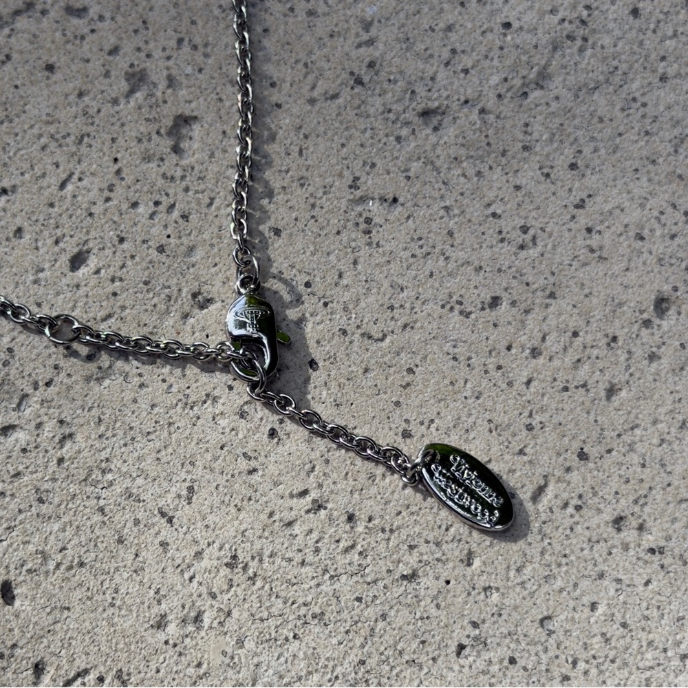 Vivienne Westwood Silver White Necklace - Picture 3 of 4